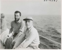 Image of Barney and Peter on board the Bowdoin